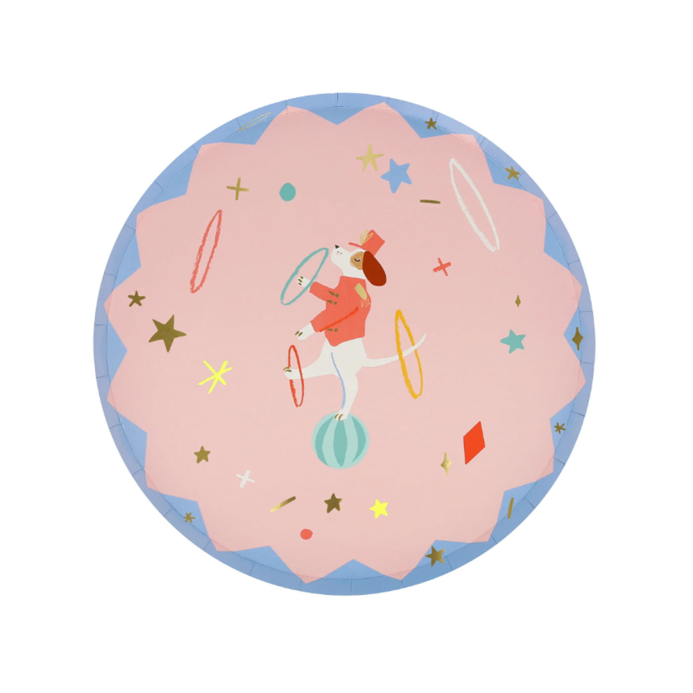 Meri Meri - Circus Side Plates - Sirk Tabaklar (m) (x8) - 636997289304 Meri Meri - Circus Side Plates - Sirk Tabaklar (m) (x8) - 636997289304 - 636997289304