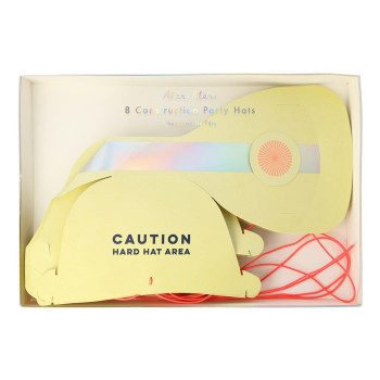 Meri Meri - Construction Party Hat - İnşaat Parti Şapkası Meri Meri - Construction Party Hat - İnşaat Parti Şapkası