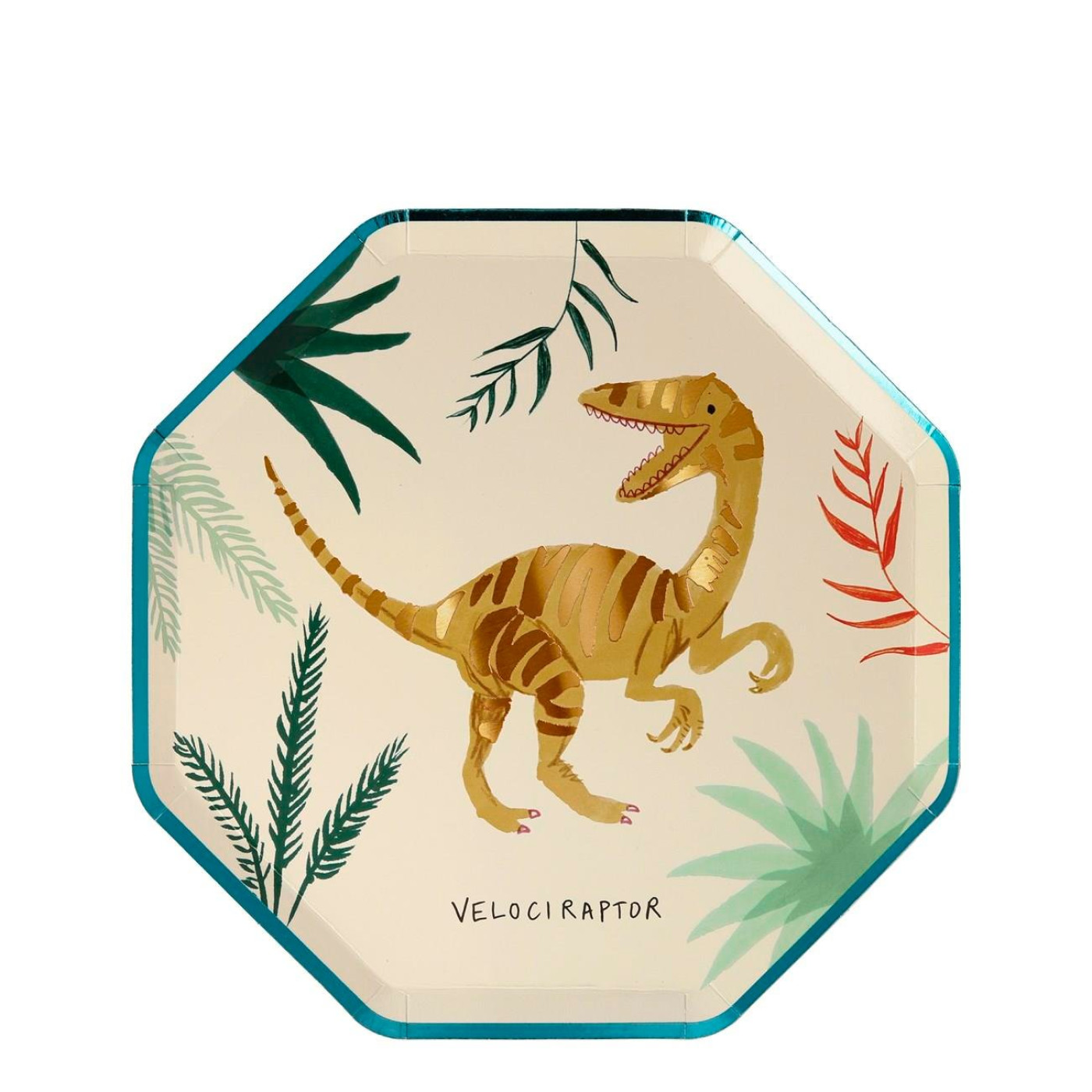 Meri Meri - Dinosaur Plates - Dinozor Tabak - 636997258232 Meri Meri - Dinosaur Plates - Dinozor Tabak - 636997258232 - 636997258232