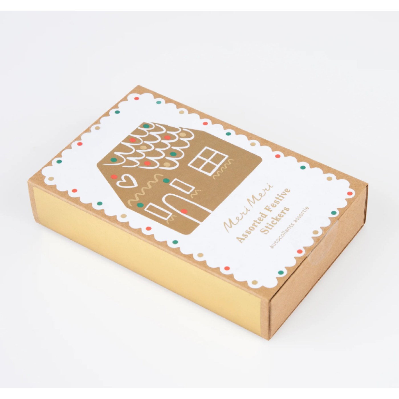 Meri Meri Gingerbread Sticker Seti -50 Yaprak - ST00600 - 636997294100