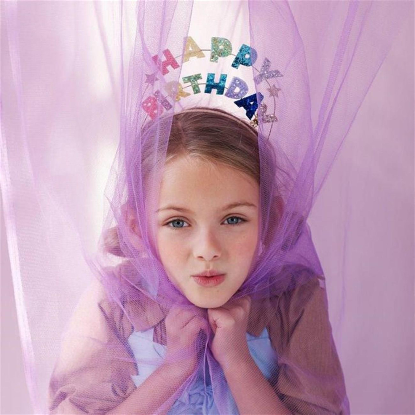 Meri Meri - Happy Birthday Glitter Headband - Simli Happy Birthday Taç - 636997268606 Meri Meri - Happy Birthday Glitter Headband - Simli Happy Birthday Taç - 215668 - 636997268606