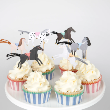 Meri Meri - Horse Cupcake Kit - At Cupcake Kit (X24)