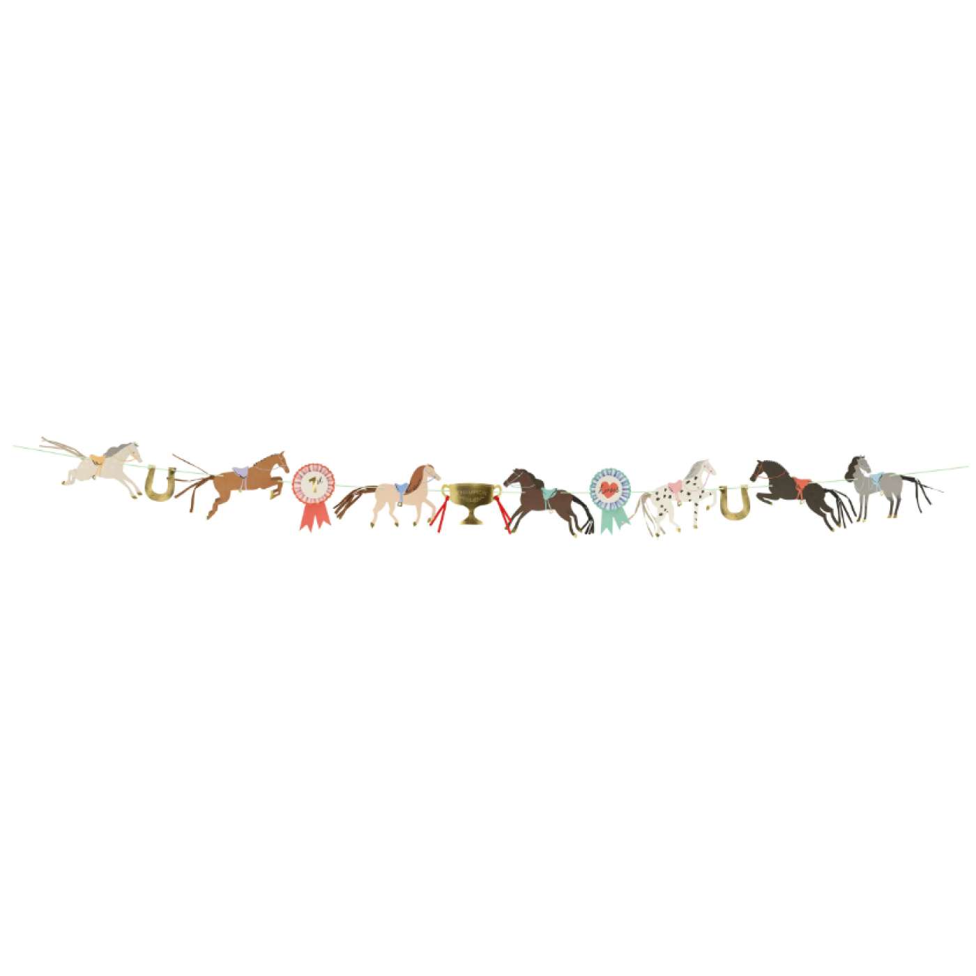 Meri Meri - Horse Garland - Atlar Asılan Süs - 636997284910 Meri Meri - Horse Garland - Atlar Asılan Süs - ST00138 - 636997284910
