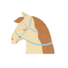 Meri Meri - Horse Napkins - At Peçeteler (X16)