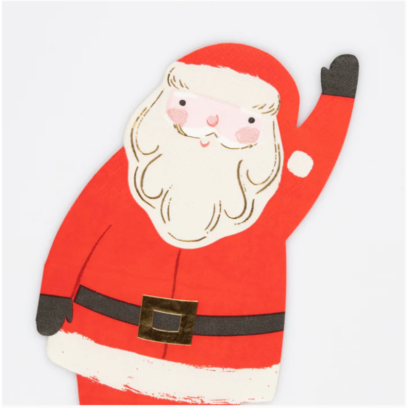 Meri Meri - Jolly Christmas Santa Napkins - Noel Baba Peçeteler (16lı) Meri Meri - Jolly Christmas Santa Napkins - Noel Baba Peçeteler (16lı)