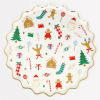 Meri Meri - Jolly Christmas Side Plates - Yeni Yıl Tabaklar (M) (8li) Meri Meri - Jolly Christmas Side Plates - Yeni Yıl Tabaklar (M) (8li)