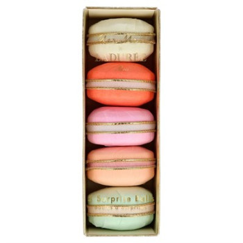 Meri Meri - Ladurée Paris Macaron Surprise Balls - Ladurée Paris Makaron Sürpriz Toplar - 5'li