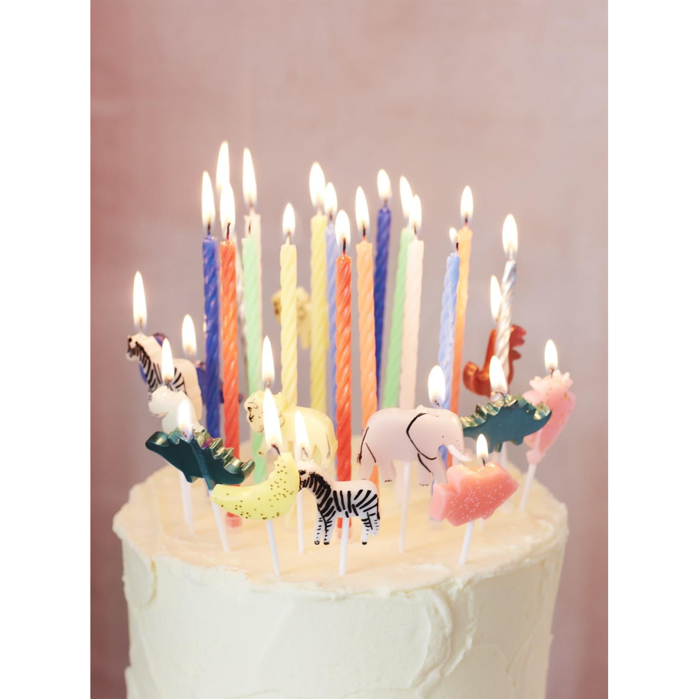 Meri Meri - Multi Metallic Twisted Candles - Metalik Mumlar - 636997257204 Meri Meri - Multi Metallic Twisted Candles - Metalik Mumlar - ST00148 - 636997257204
