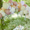 Meri Meri - Papatya Balon Zinciri - Pastel - 51 Balon Meri Meri - Papatya Balon Zinciri - Pastel - 51 Balon