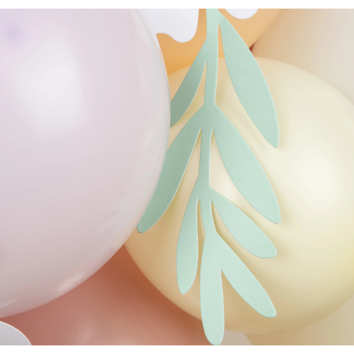 Meri Meri - Papatya Balon Zinciri - Pastel - 51 Balon - 636997284804 - 636997284804