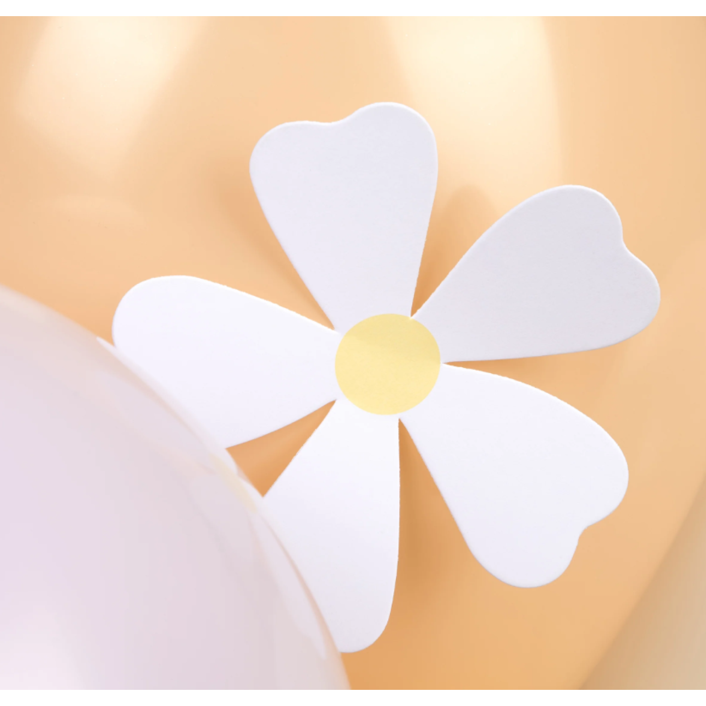 Meri Meri - Papatya Balon Zinciri - Pastel - 51 Balon - 636997284804 - 636997284804