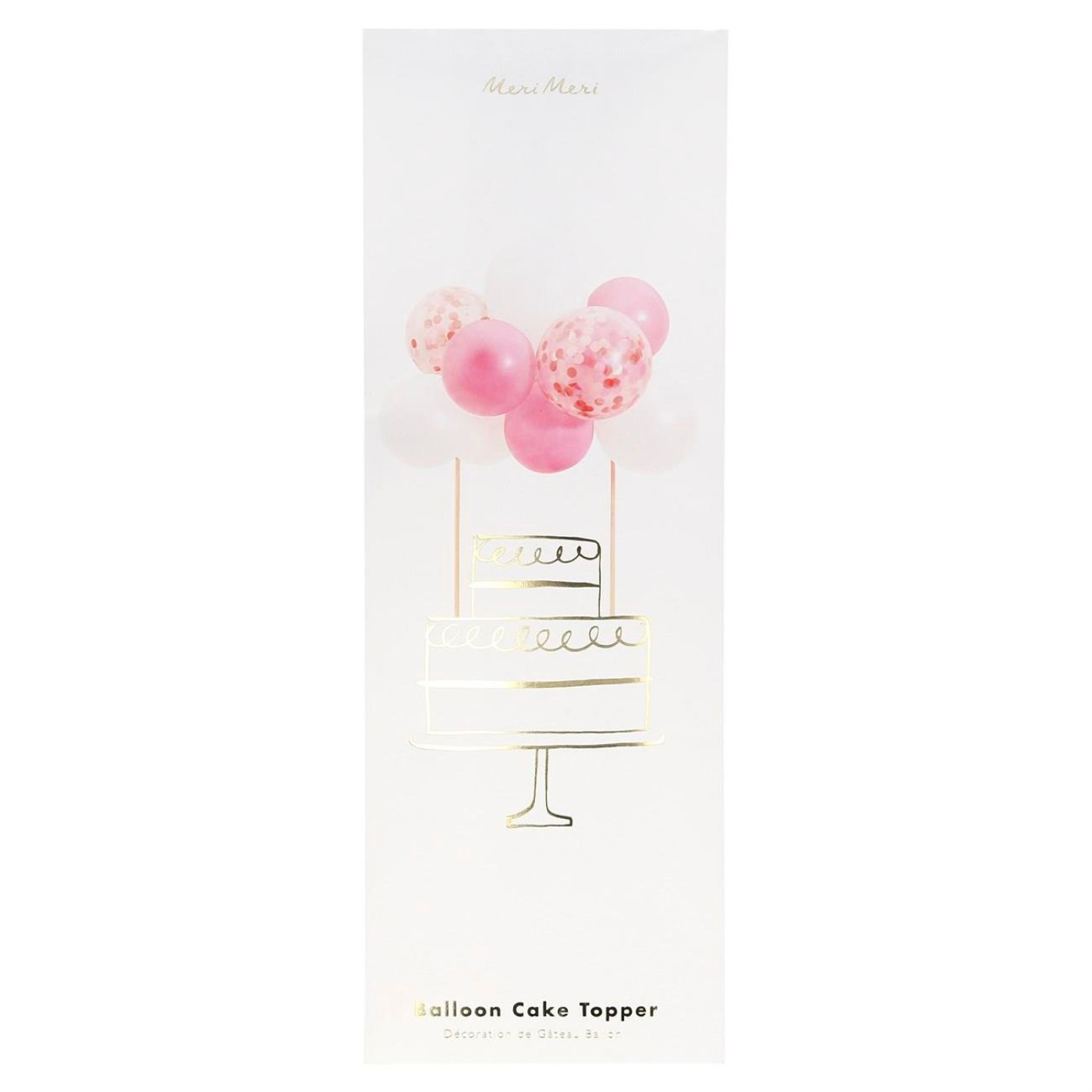 Meri Meri - Pembe Balonlar Pasta Süsü - 636997260457 Meri Meri - Pembe Balonlar Pasta Süsü - ST00153 - 636997260457