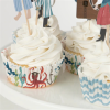 Meri Meri - Pirate Ship Cupcake Kit - Korsan Gemisi Cupcake Seti - 24Lü