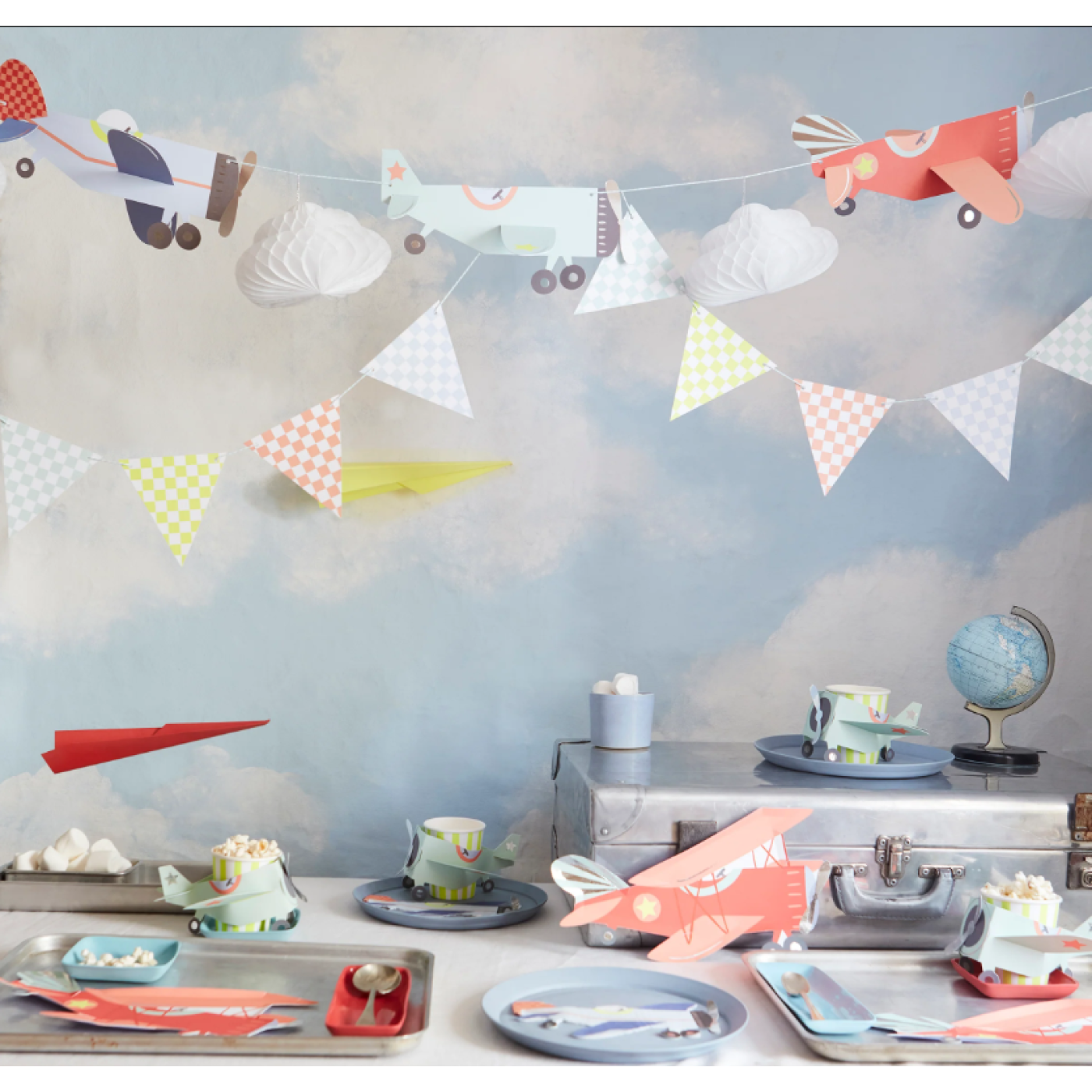 Meri Meri - Planes Garland - Uçak Asılan Süs - 636997289984 Meri Meri - Planes Garland - Uçak Asılan Süs - 636997289984 - 636997289984