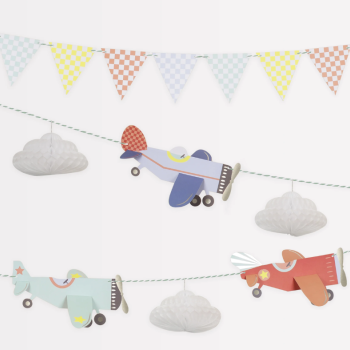 Meri Meri - Planes Garland - Uçak Asılan Süs