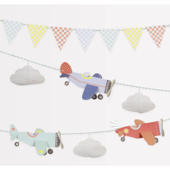 Meri Meri - Planes Garland - Uçak Asılan Süs Meri Meri - Planes Garland - Uçak Asılan Süs