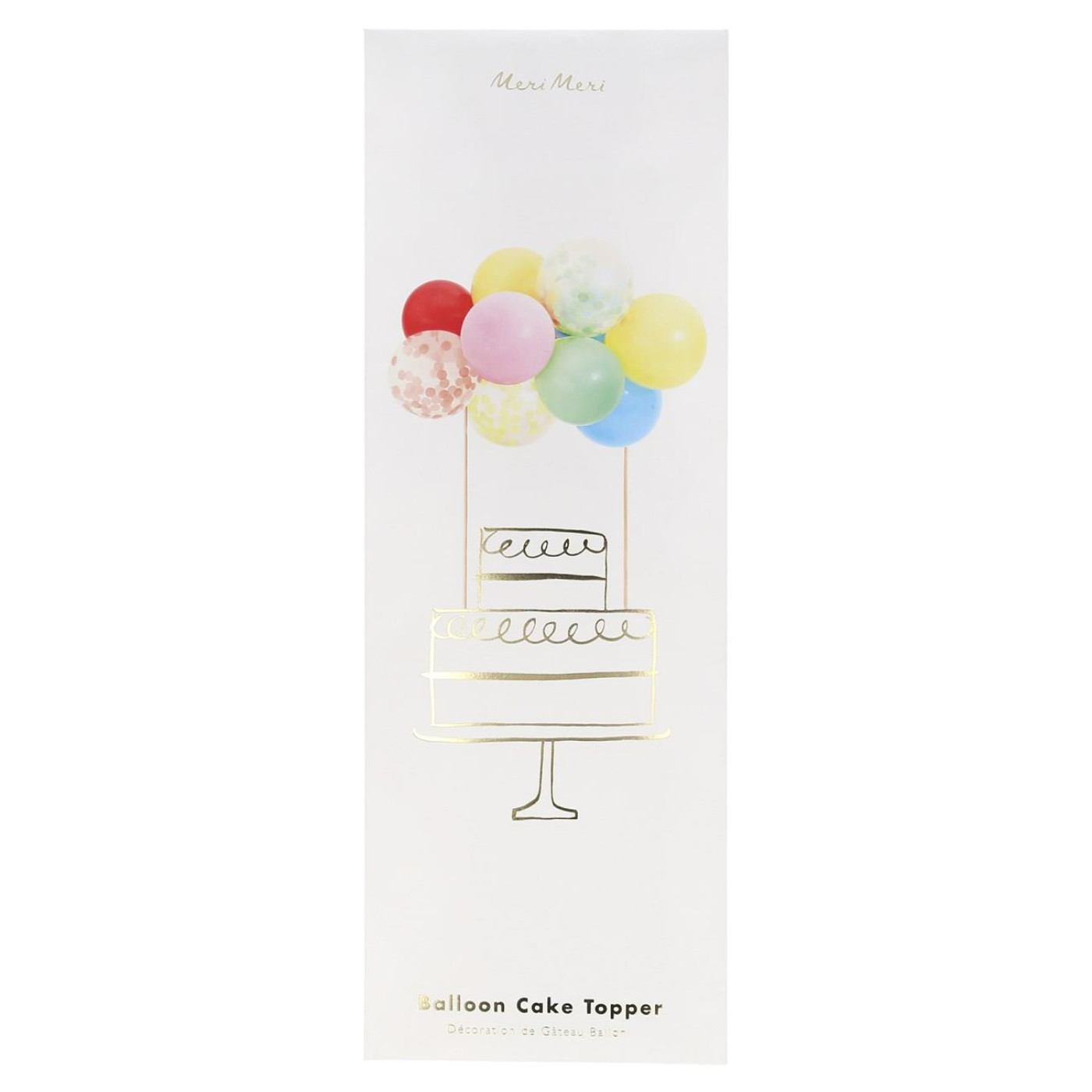 Meri Meri - Rainbow Balloon Cake Topper Kit - Renkli Balonlar Pasta - 636997259000 Meri Meri - Rainbow Balloon Cake Topper Kit - Renkli Balonlar Pasta - ST00161 - 636997259000