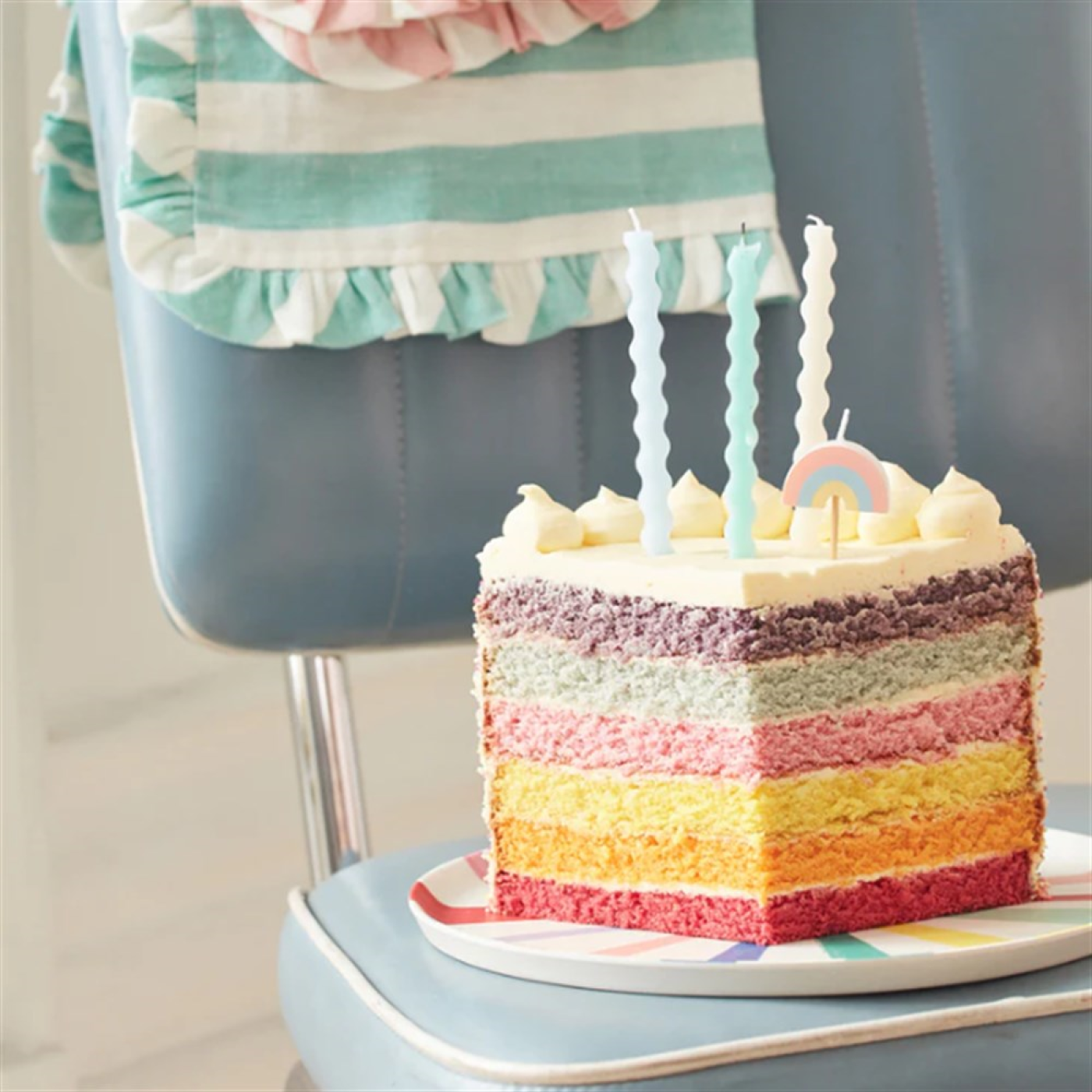 Meri Meri - Rainbow Candles - Gökkuşağı Mumlar - 5li - 636997276137 Meri Meri - Rainbow Candles - Gökkuşağı Mumlar - 5li - ST00162 - 636997276137