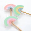 Meri Meri - Rainbow Candles - Gökkuşağı Mumlar - 5Li Meri Meri - Rainbow Candles - Gökkuşağı Mumlar - 5Li