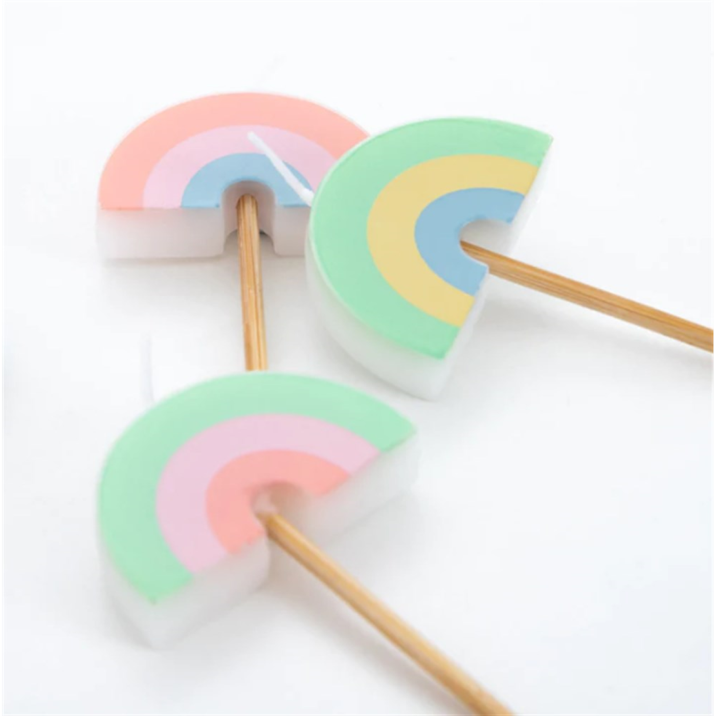 Meri Meri - Rainbow Candles - Gökkuşağı Mumlar - 5li - 636997276137 Meri Meri - Rainbow Candles - Gökkuşağı Mumlar - 5li - ST00162 - 636997276137