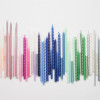 Meri Meri - Rainbow Dipped Tapered Candles - Renkli Mumlar Meri Meri - Rainbow Dipped Tapered Candles - Renkli Mumlar