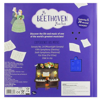 Megakids Yayıncılık - My Music Series: My Beethoven Music Book