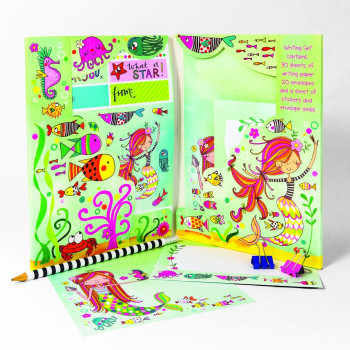 RACHEL ELLEN Mektup Seti / Mermaid    