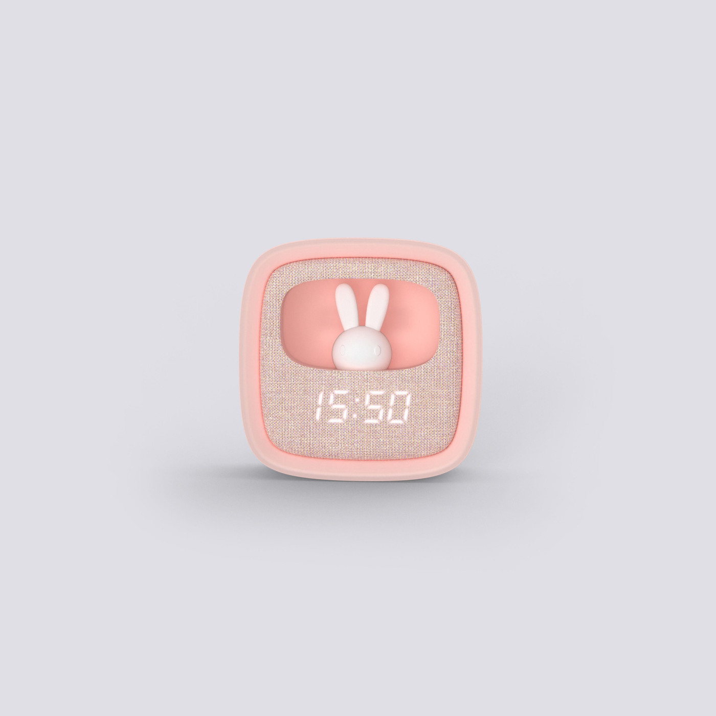 Somon Tavşan Masaüstü Saati ve Gece Lambası - BILLY-PK-01 - 3701365601211