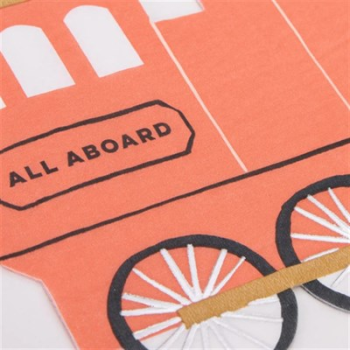 Meri Meri - Train Napkin - Tren Peçete - 16'Lı Meri Meri - Train Napkin - Tren Peçete - 16'Lı