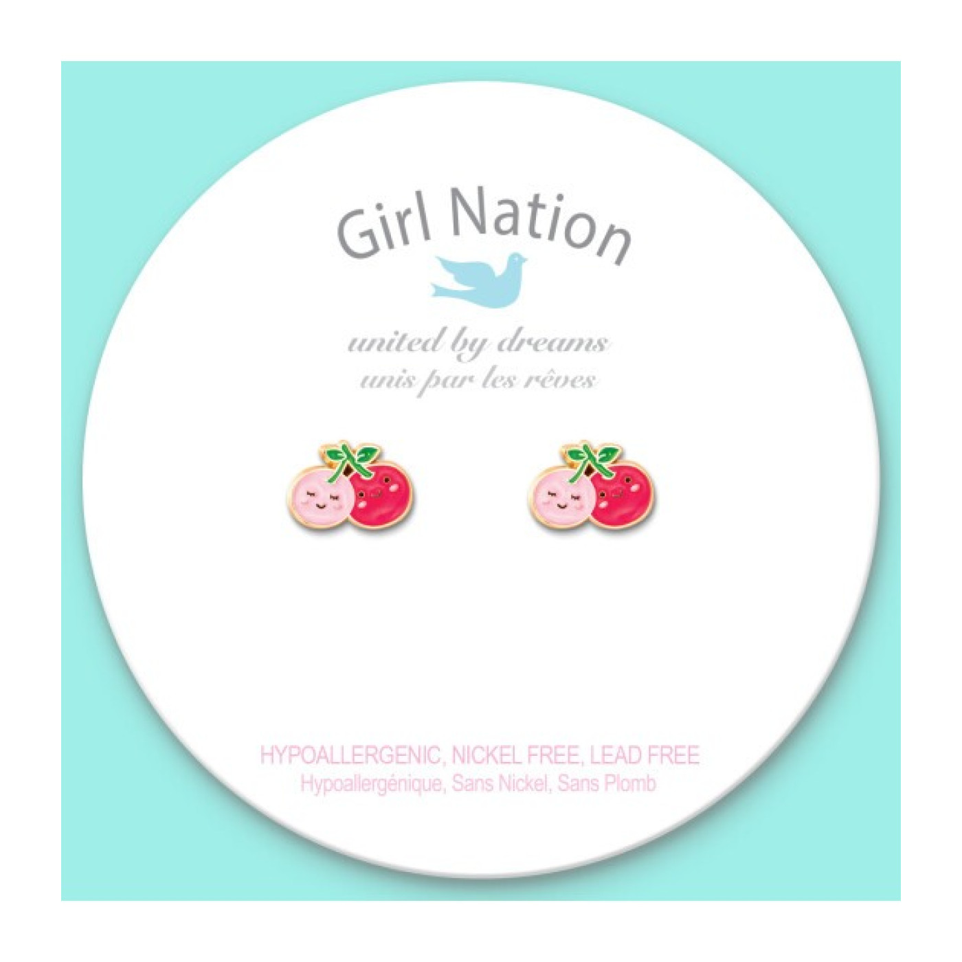 Cutie Studs- I Cherry-İsh You - 728028269642 - 728028269642