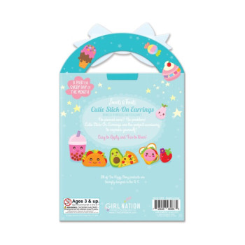 Cutie Stick-On Earrings- Sweets & Treats