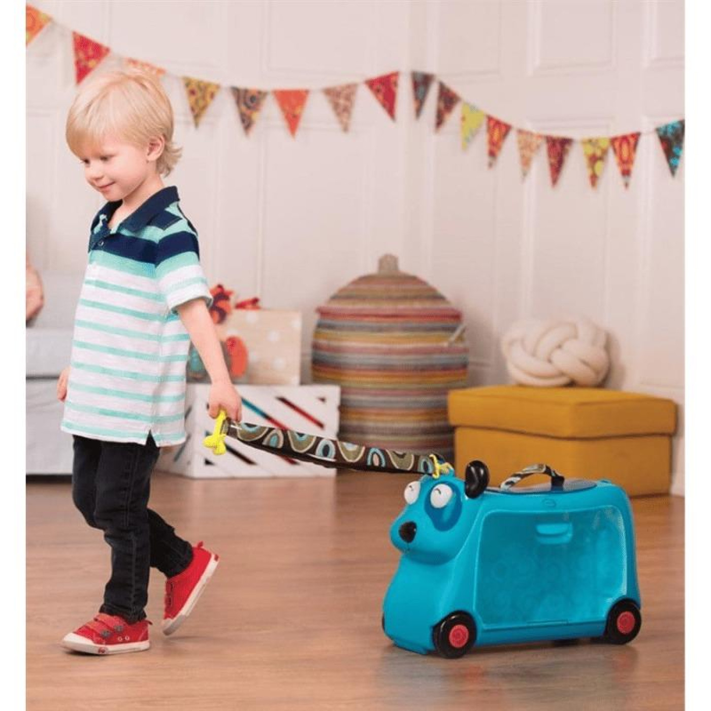 B.Toys - Tekerlekli Seyahat Çantası - Mavi - BX1572Z - 062243330733