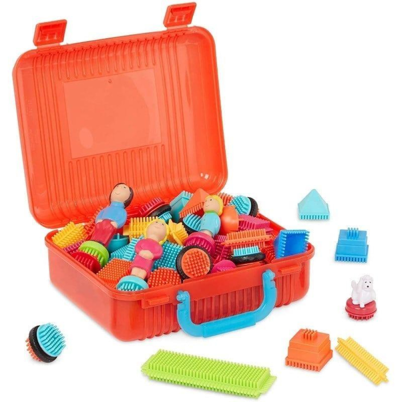 Bristle Blocks Yapı Oyuncakları - Aile - 85 Parça - BT3071Z - 062243254343