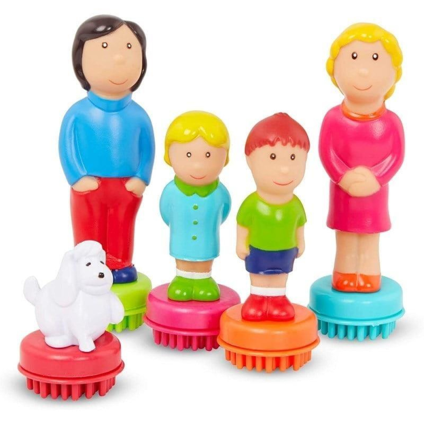 Bristle Blocks Yapı Oyuncakları - Aile - 85 Parça - BT3071Z - 062243254343