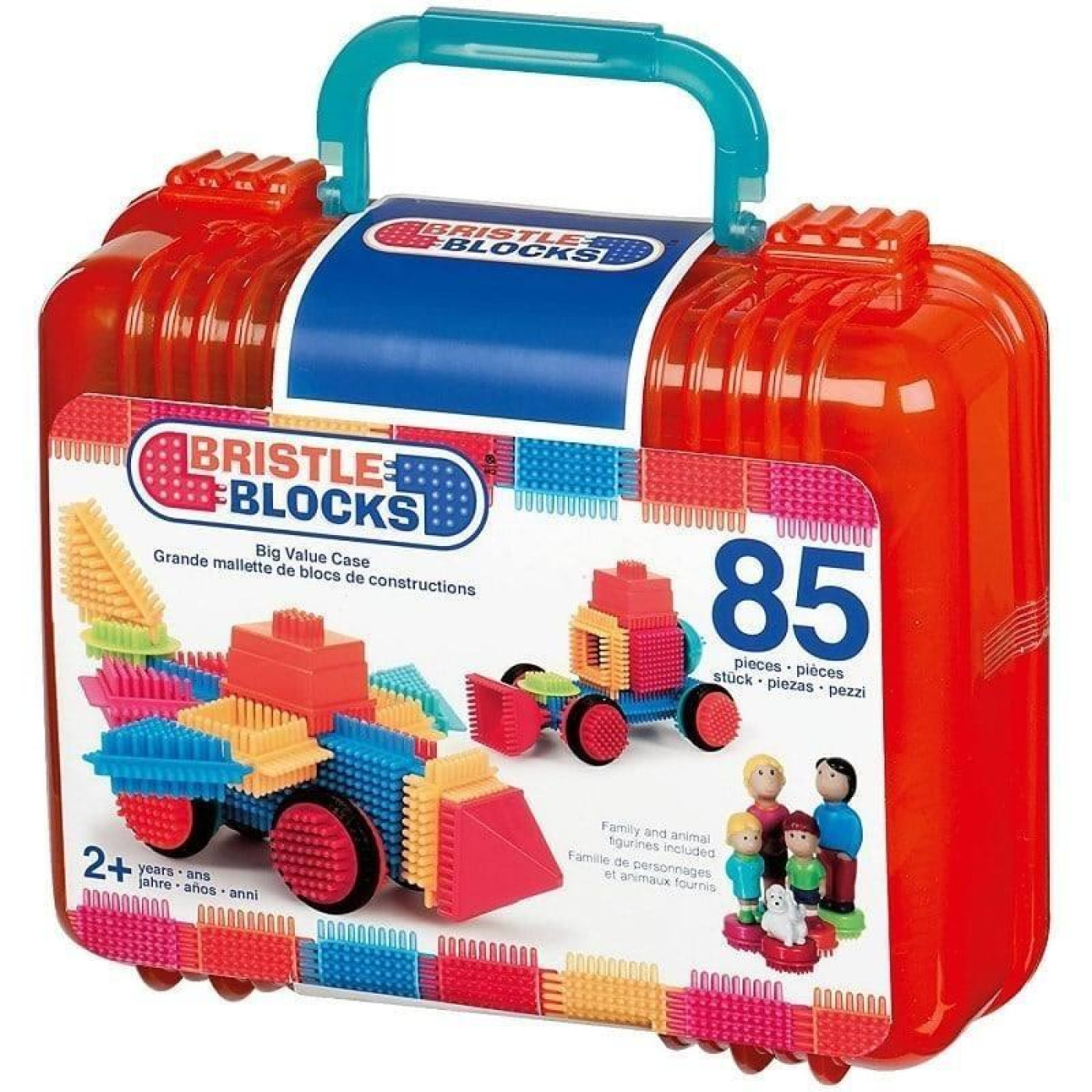 Bristle Blocks Yapı Oyuncakları - Aile - 85 Parça - BT3071Z - 062243254343
