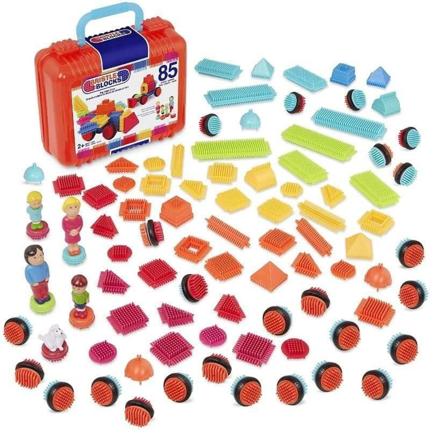 Bristle Blocks Yapı Oyuncakları - Aile - 85 Parça - BT3071Z - 062243254343