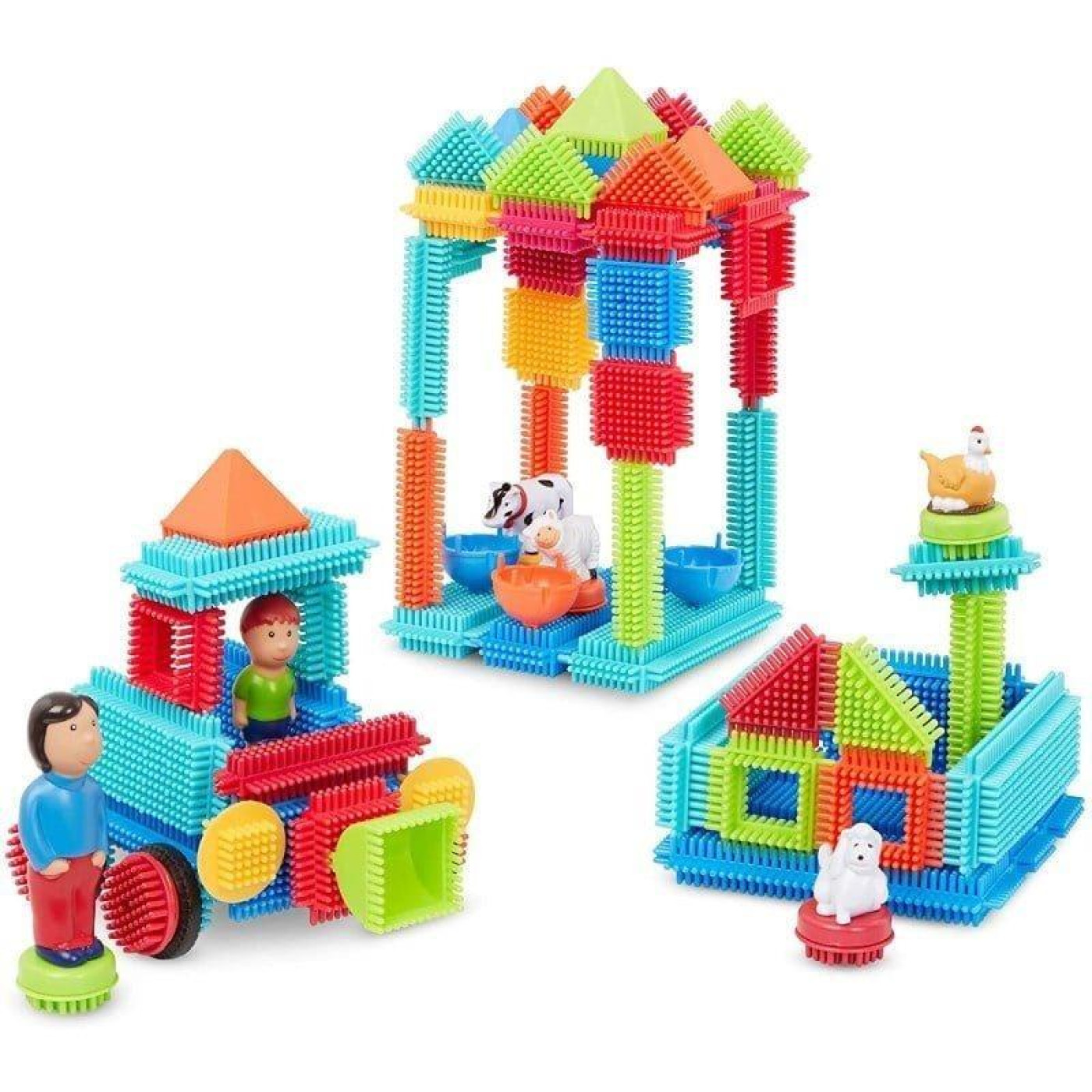 Bristle Blocks Yapı Oyuncakları - Aile - 85 Parça - BT3071Z - 062243254343