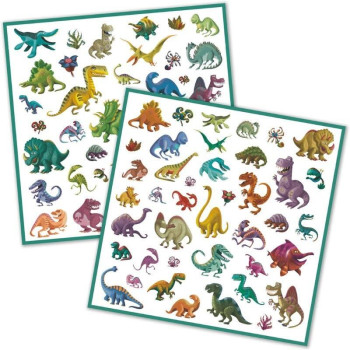 Djeco Çıkartmalar - Dinosaurs Djeco Çıkartmalar - Dinosaurs