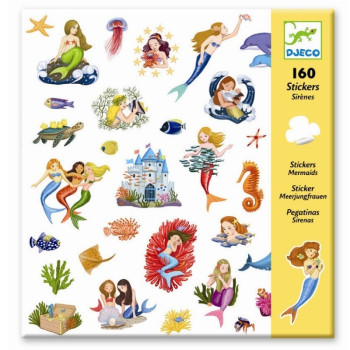 Djeco Çıkartmalar - Mermaids Djeco Çıkartmalar - Mermaids