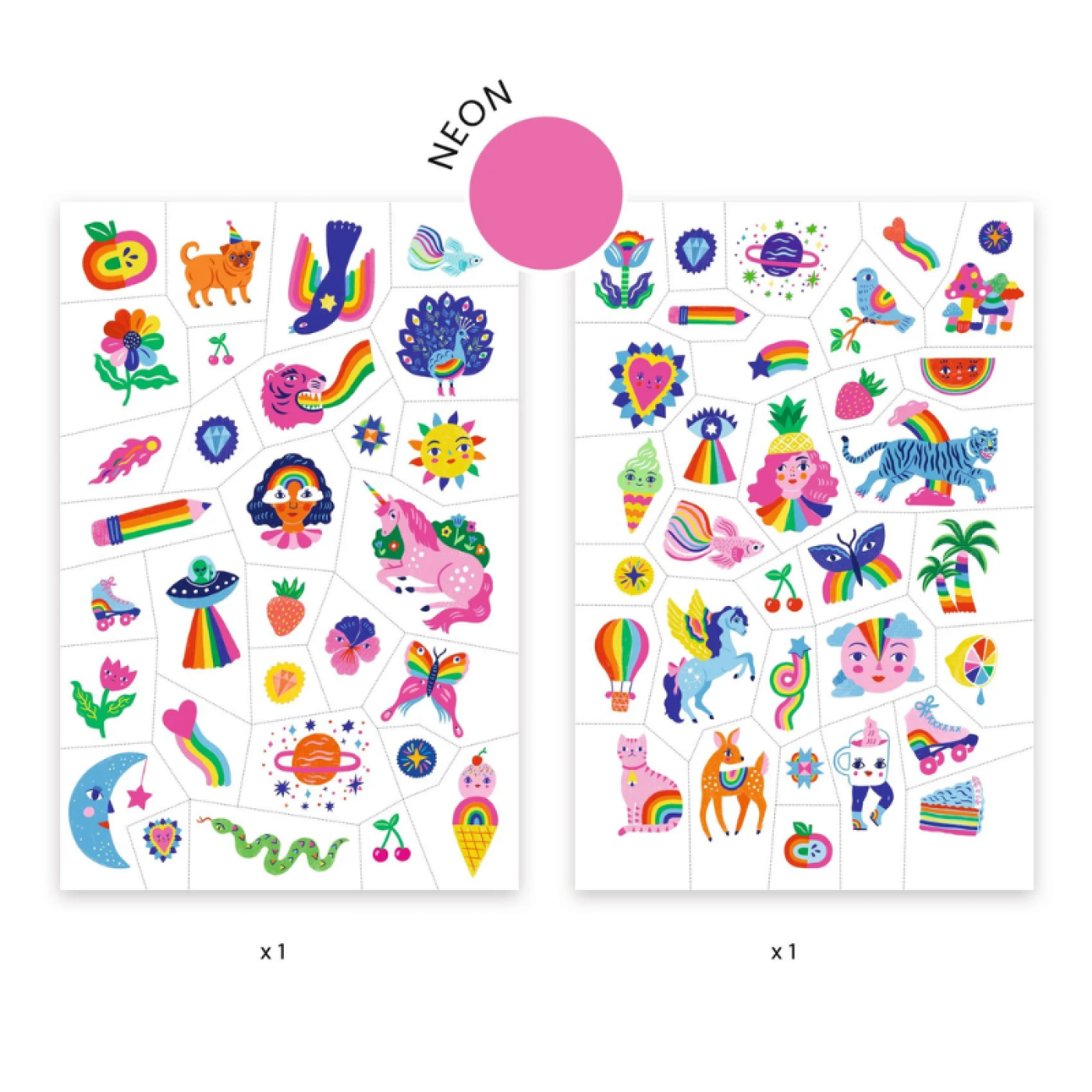 Djeco Dövme - Gökkuşağı - DJ09617 - 3070900096172