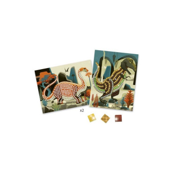 Djeco Mozaik Yapıştırma - Dinosaurs Djeco Mozaik Yapıştırma - Dinosaurs