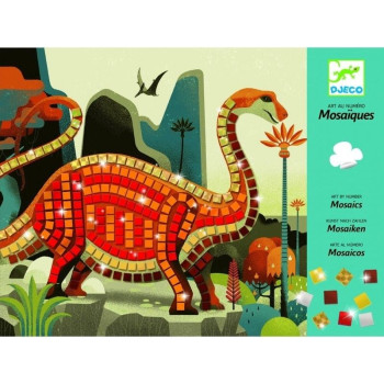 Djeco Mozaik Yapıştırma - Dinosaurs Djeco Mozaik Yapıştırma - Dinosaurs