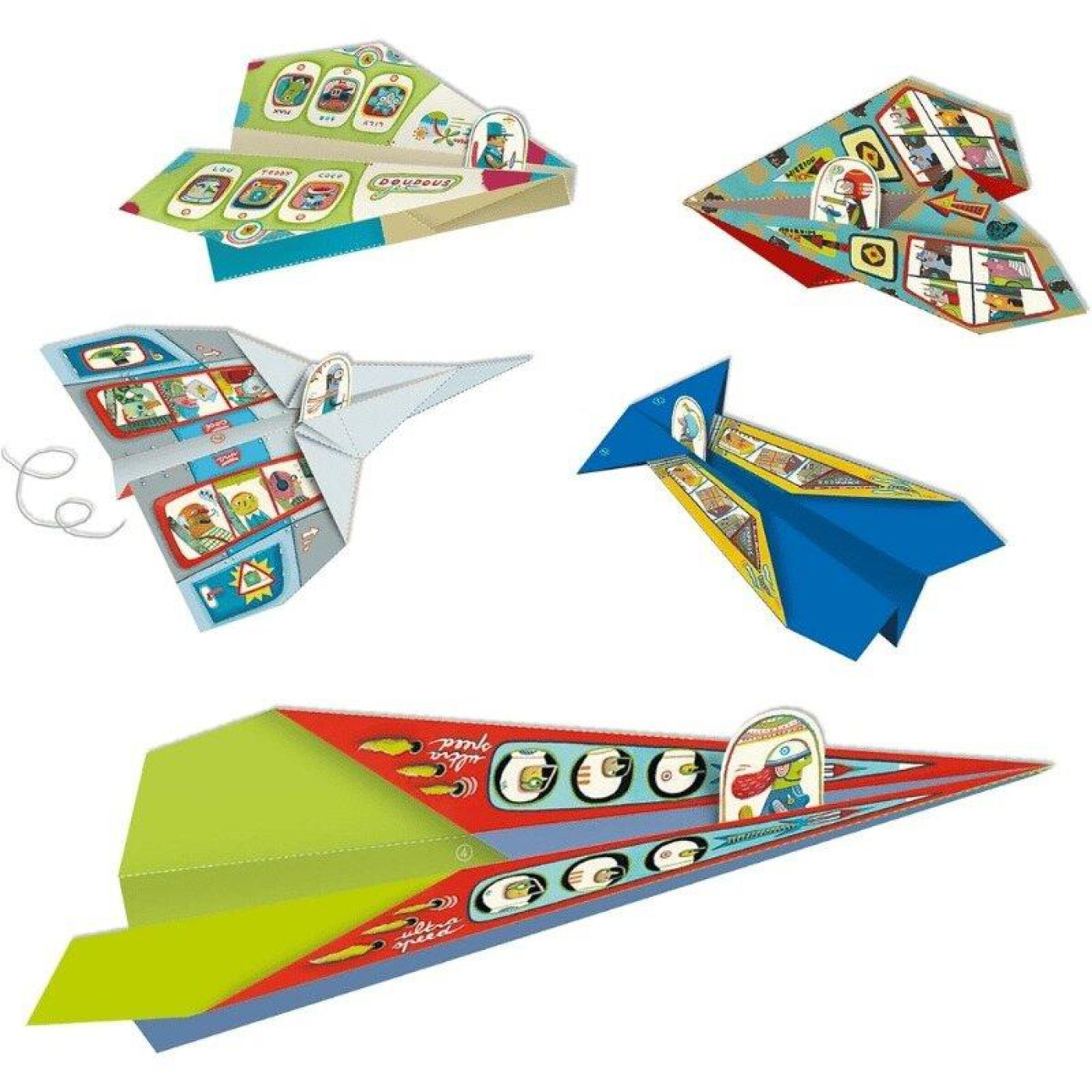 Djeco Origami - Planes - DJ08760 - 3070900087606