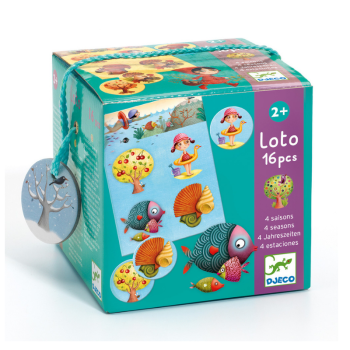 Djeco Tombala Oyunları - Lotto 4 Seasons Djeco Tombala Oyunları - Lotto 4 Seasons