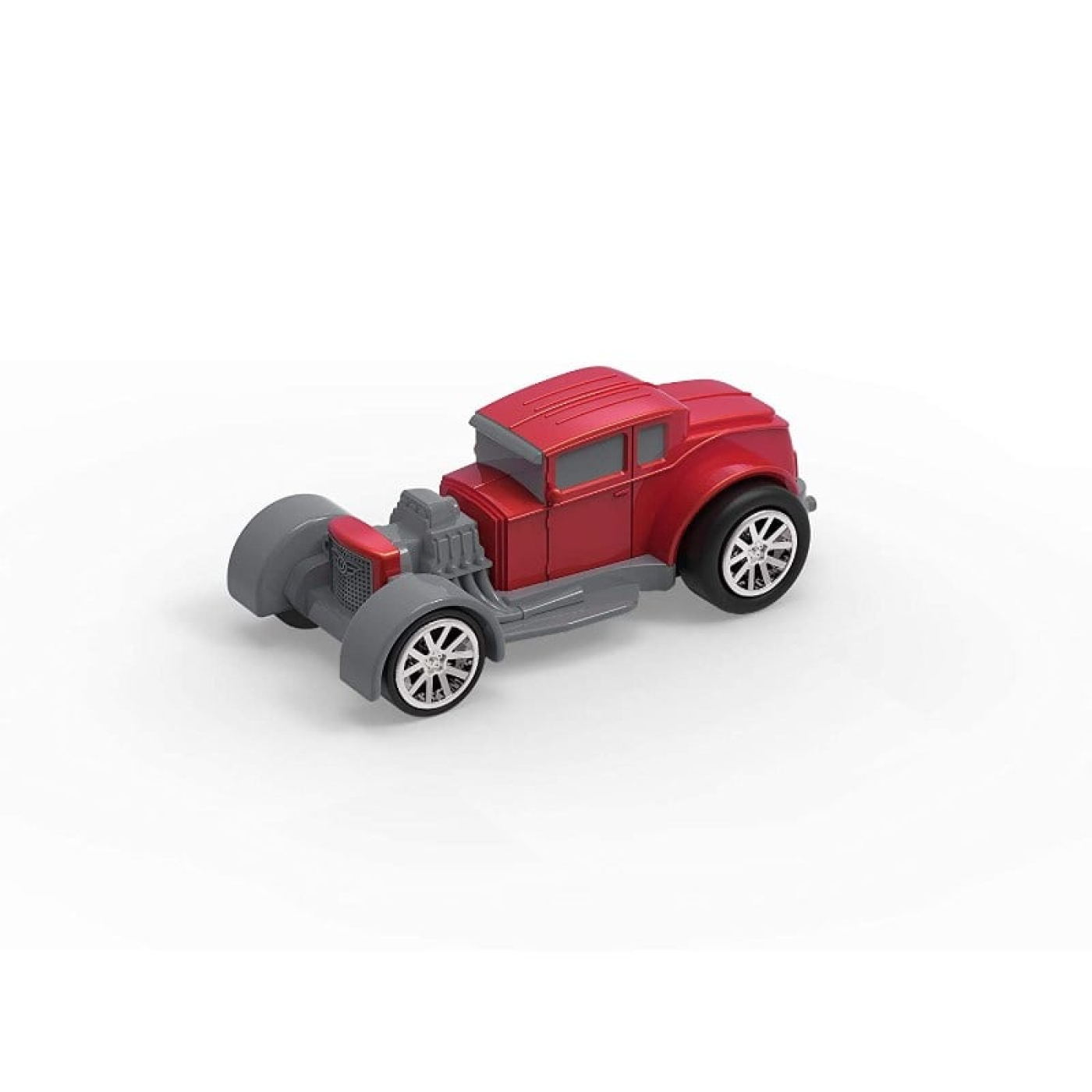 Driven 4Lü Çek Bırak Araba Seti - Mavi, Kırmızı, Mor, Sarı - WH1125Z - 062243423060