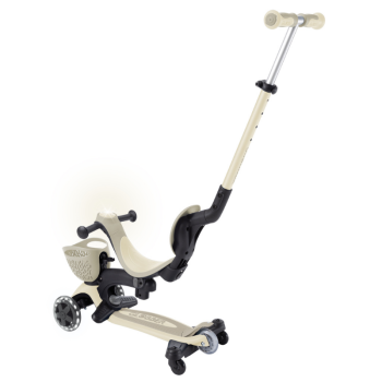 Globber Go Up Baby 360 Işıklı Scooter - Koyu Bej Globber Go Up Baby 360 Işıklı Scooter - Koyu Bej