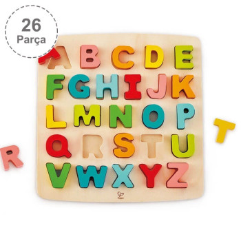 Hape Chunky Puzzle Alfabe Yapbozu Hape Chunky Puzzle Alfabe Yapbozu