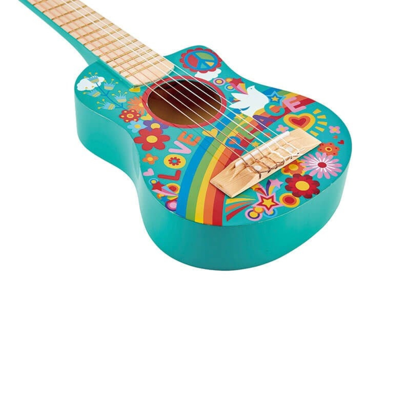 Hape Flower Power Oyuncak Gitar - e0600 - 6943478021853