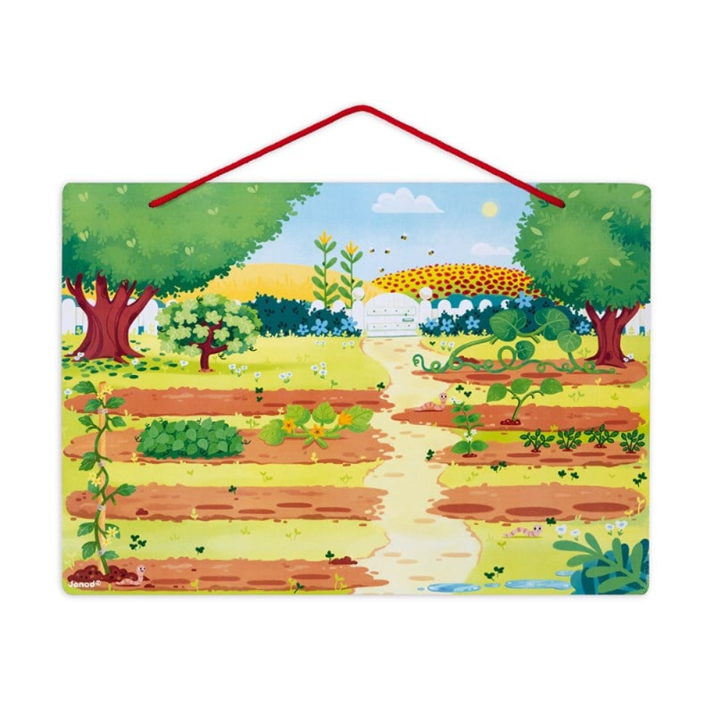 Janod Mıknatıslı Oyun - Bahçe - J05463 - 3700217354633