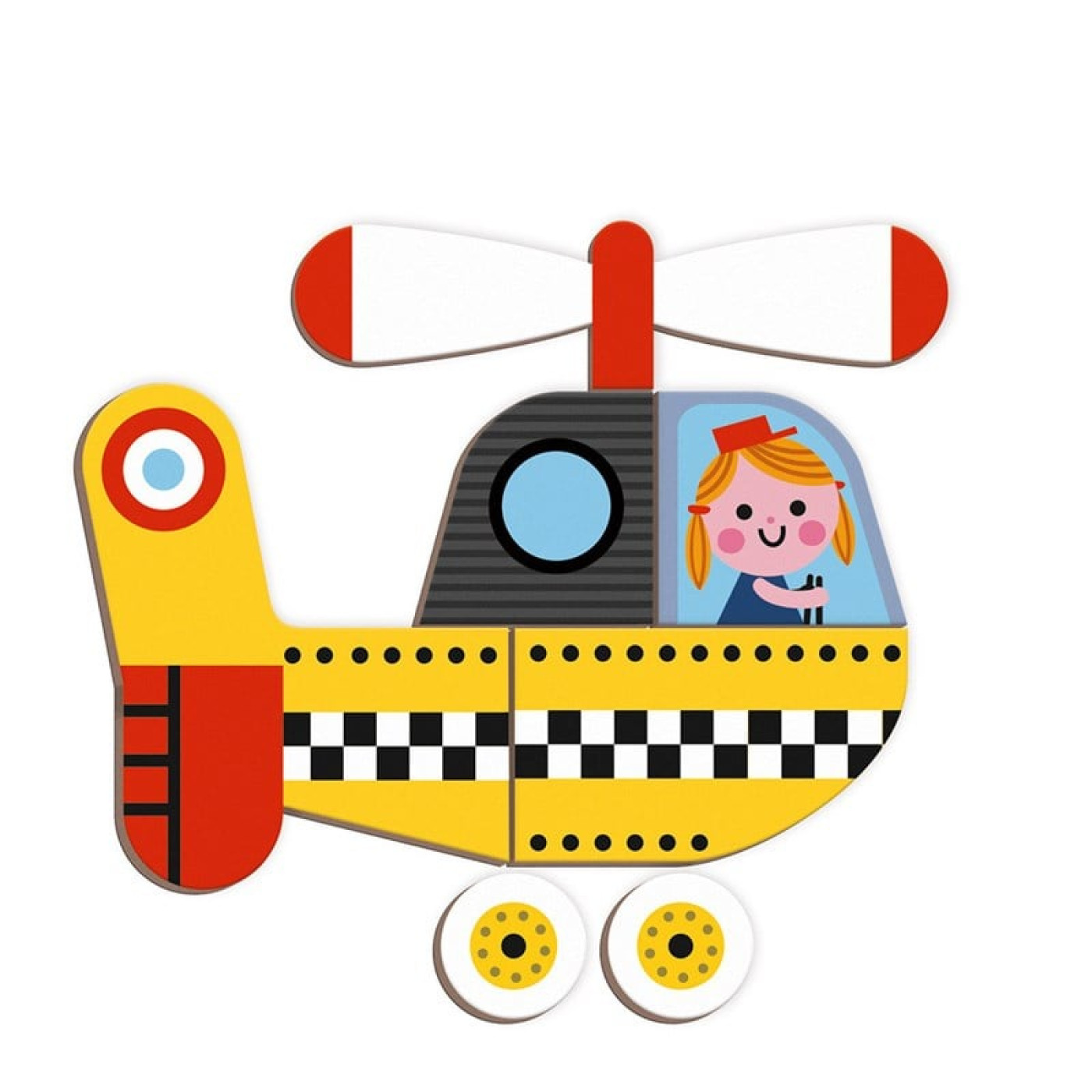 Janod Mıknatıslı Oyun Kitabı - Araçlar - J02715 - 3700217327156